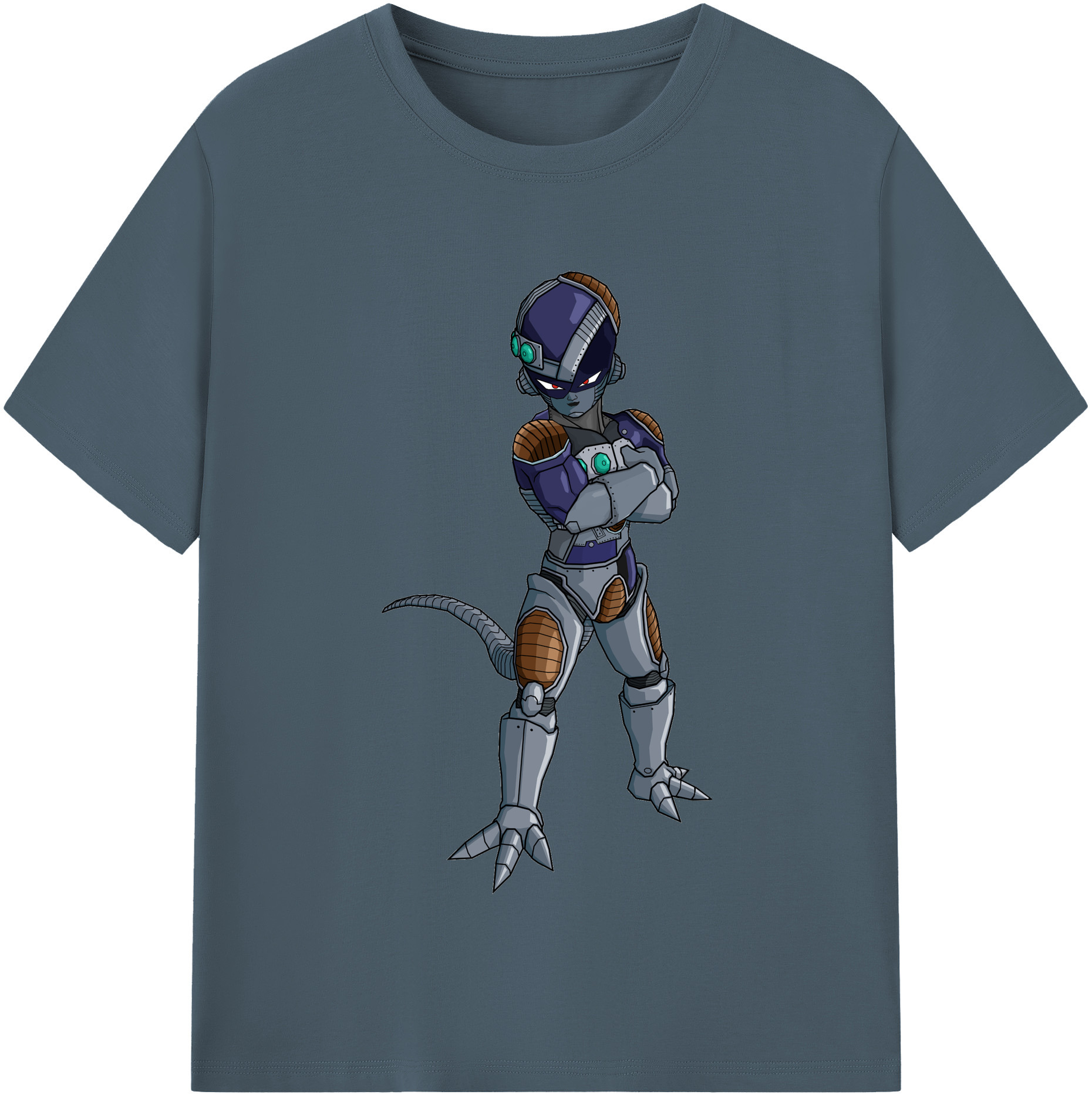 （画像用） ドラゴンボール フリーザ DRAGON BALL Frieza 綿100％半袖Tシャツ（フロントプリント）